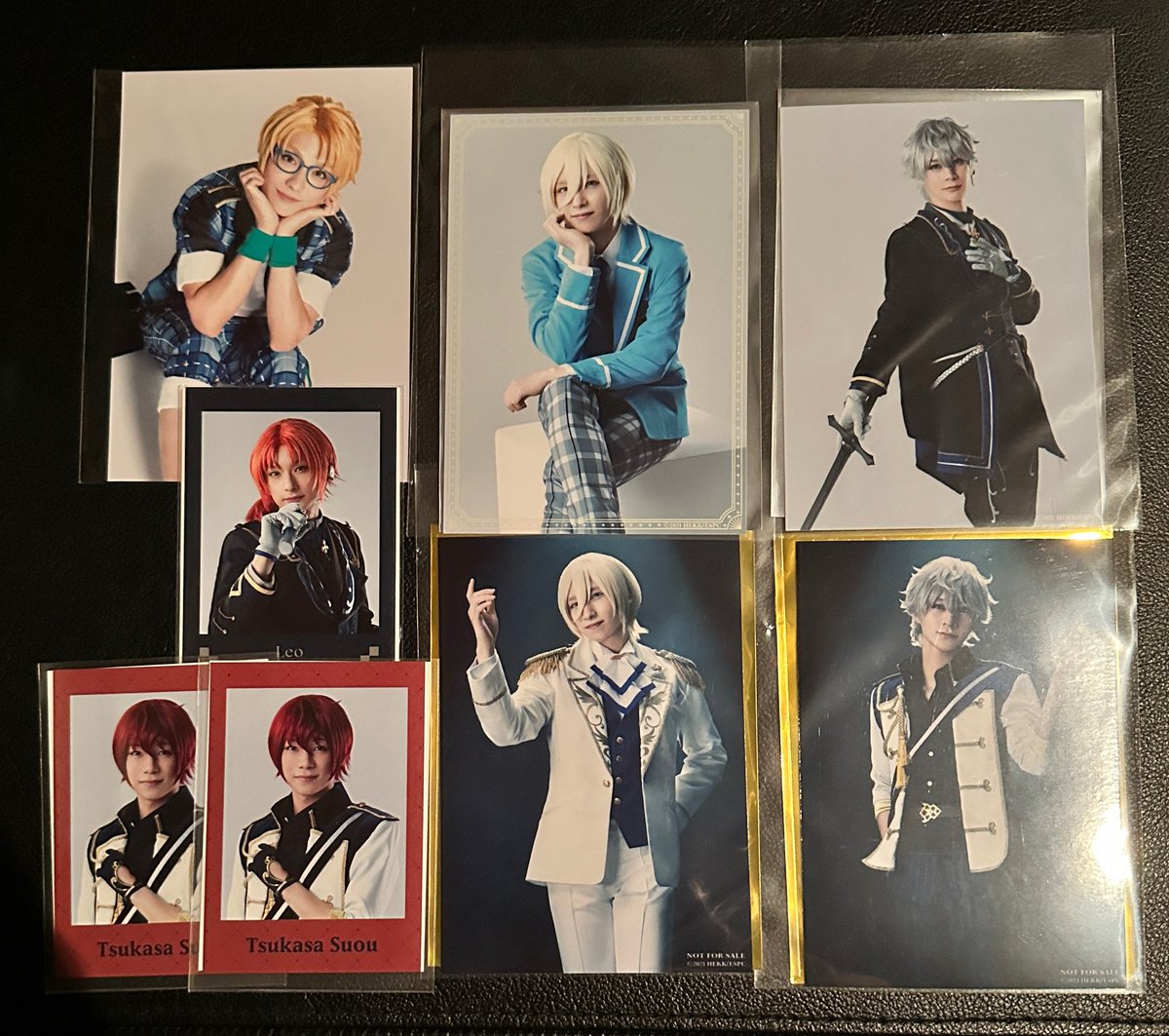 xTiFFiNx's tweet photo. 【交換】あんステ レクイエム RfK ランブロ チェキ風カード 特典

譲: 司　真、DC泉、司、英智、レオ、Party live円盤特典真
求: 3枚目のレオor定価

Knightsは交換のみ(DC司チェキのみ譲渡可)
本日、7/5、7/11、7/12会場または郵送、後日都内にて交換、お気軽にお声がけください。 https://t.co/olsvk3rucf