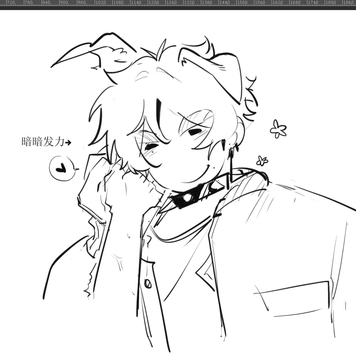 Silly449's tweet photo. 摸摸脸 https://t.co/JXLpVDnOv3