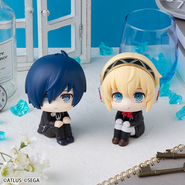 megahouse_tori's tweet photo. 【#P3R】

 ◤彩色原型初公開！◢

 □■┈┈┈┈┈┈┈┈┈■□
 見上げる見守るフィギュア
 　るかっぷ
 　ペルソナ３ リロード
 　主人公/アイギス
 □■┈┈┈┈┈┈┈┈┈■□

るかっぷに『ペルソナ３ リロード』より
主人公、アイギスが登場メガ！

⏰予約開始は7月16日(木)

予約情報は当アカでお知らせメガ！
https://t.co/W3mnhdnEuz
#るかっぷ