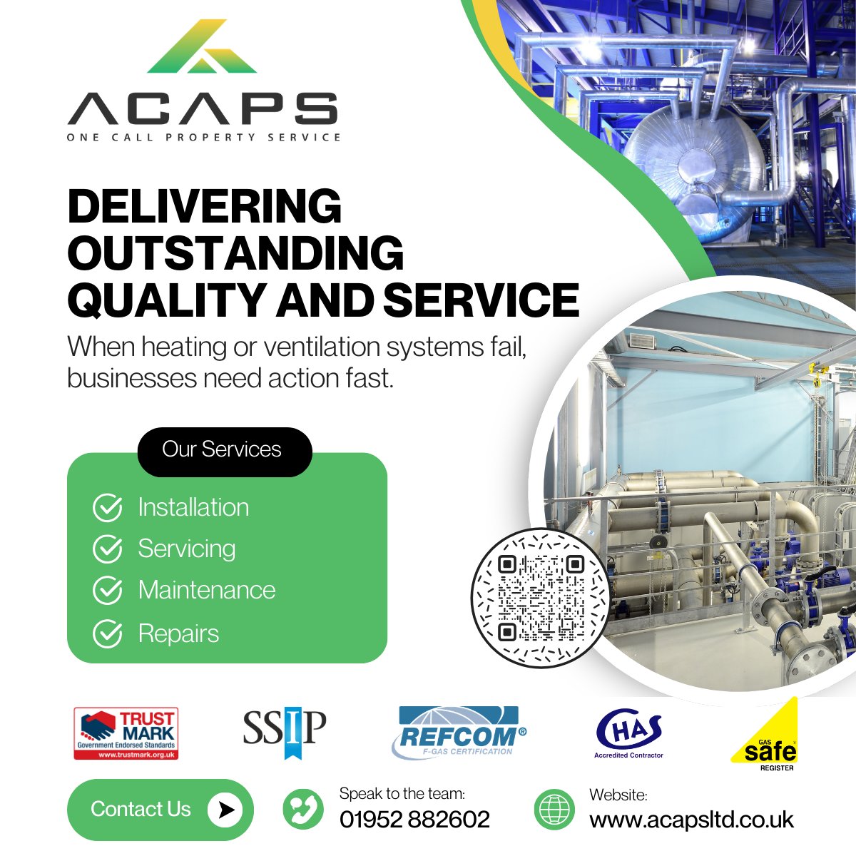AcapsLtd's tweet photo. When heating or ventilation systems fail, businesses need action fast.
Request a quotation via our website 👇
https://t.co/lkycqnjsYD
#Quickturnaround #waterheater #Heating #Ventilation #Aircon #HVAC https://t.co/qC7wg2ns7i