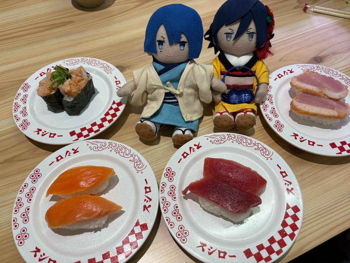 おすし～??( .- ̀ω -́ )?( ˙꒳​˙ ?) #マサ様とおトキ