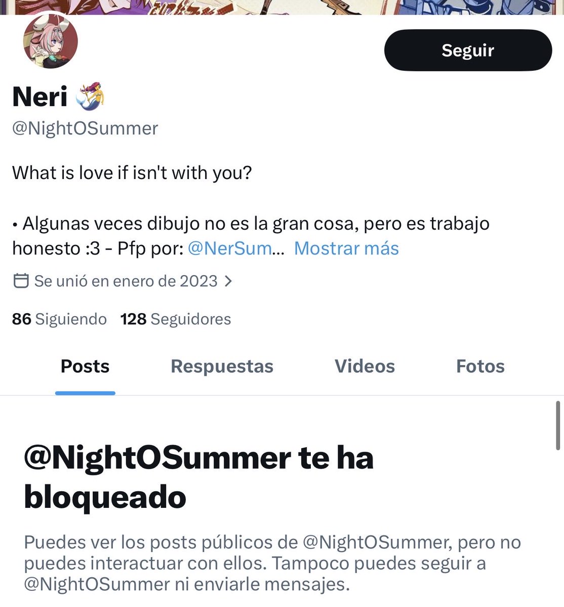 ElSero20's tweet photo. @NightOSummer @DrPsylocibo @Mowgli420 Pinche puta, me bloqueó la fracasada https://t.co/1zFNzkN4w5