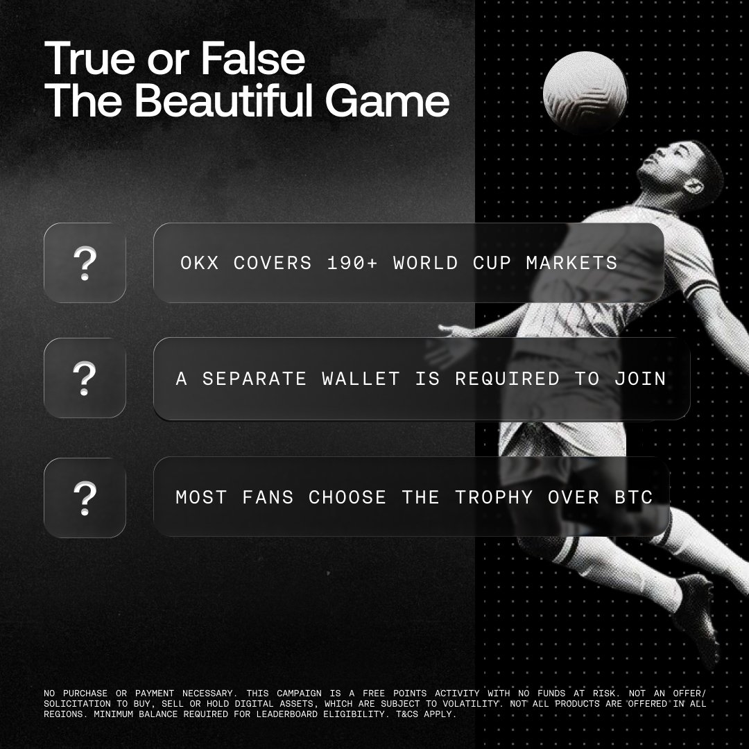 NadeemRaee56067's tweet photo. @okx ✅True
❌False 
❌False https://t.co/2sLgBOtpOK
