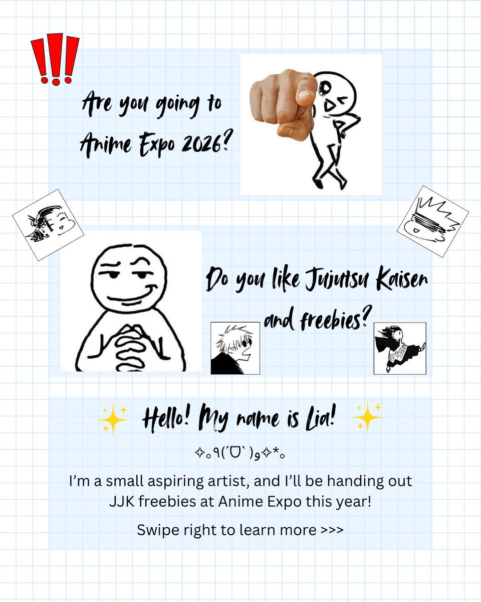 _liamarts's tweet photo. ✨Liamarts Anime Expo 2026 freebies✨
🌵🤠 Cowboy Gojo and American Geto 🇺🇸🦅🔥

I’ll be cosplaying American Geto and Cowboy Gojo with my friend on AX Day-3 (SAT 7/4)! We’ll be handing out freebie photocards!

More details below ⬇️

#animeexpo #ax2026 #jujutsukaisen #jjk https://t.co/d9nvFVTb7R