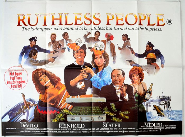 TheRealAJ_'s tweet photo. @landofthe80s Happy 40th Anniversary to "Ruthless People" (June 27, 1986) starring @DannyDeVito @JudgeReinhold #HelenSlater #AnitaMorris #BetteMidler #BillPullman #WilliamJSchilling #ArtEvans #ClarenceFelder and #JEFreeman! This is a great movie! It's funny too! ๐
#RuthlessPeople #80s https://t.co/1CQo3gXONP