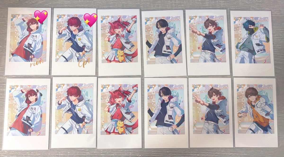 p_emny's tweet photo. 【交換】CRフェス2026 CRFES2026 ランダムチェキ風カード

譲 画像1〜2枚目（💖はレア）
求 画像3〜4枚目の方

郵送でのお取引希望。
検索からでもお気軽にお声がけください。 https://t.co/Zl2UAnAcRX