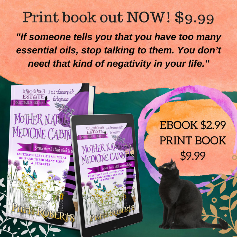PattiRoberts7's tweet photo. MOTHER NATURE'S MEDICINE CABINET: #Essentialoils - A to Z reference guide for beginners (Witchwood Estate Collectables Book 3) https://t.co/qwNU1EGOLU https://t.co/9MfLa0AlsU