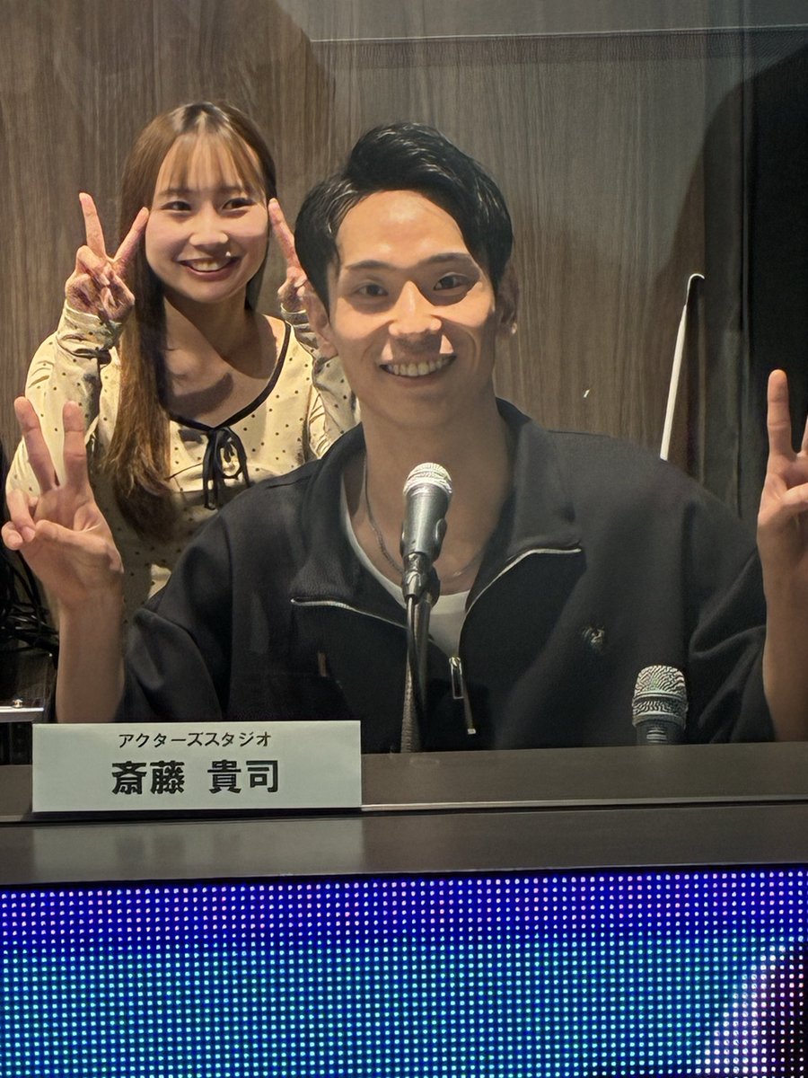 Takashi_02_26's tweet photo. 本日は「アクターズスタジオ今日も!輝け」ありがとうございました😁
ひよかちゃんも今日はありがと‼️
僕の持ち込み企画どうでしたか?
楽しんで頂けたら嬉しいです!
がっくんのかわいかった動画も貼っておきます😂
#MIDaSTUDIO
#アクターズスタジオ北海道本部
#cocono
#斎藤貴司
#中野楽斗 https://t.co/Nf2VETRzqi