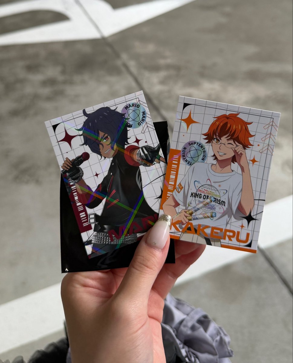 mnr_min's tweet photo. 【交換】キンプリ KING OF PRISM プリライ バックステージパス風ステッカー トレーディングカード

❥ 譲⌇アレク、ショウゴ、マリオ、カケル

❥ 求⌇ユキノジョウ

カケルのみお声掛け中
両部参戦。現在現地におりますため現地にて交換希望です。ご気軽にお声がけお願いいたしますを https://t.co/TwaJALKOpf