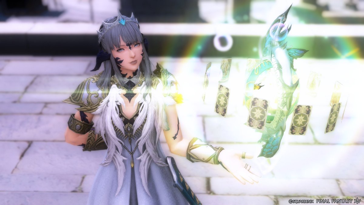 LowRei_37's tweet photo. #FF14 #こんウラ #FFXIV #メスラ 
やっとスカラ周回終わってニキからのプレゼント開封できた！
ティタ武器可愛いいいいい♥
メスラやから尚のこと良いよね⭐
久しぶりにエデン装備出した。
あぜさん、ありがとねっ(*´ω｀*)♥ https://t.co/ExXwduSYqb