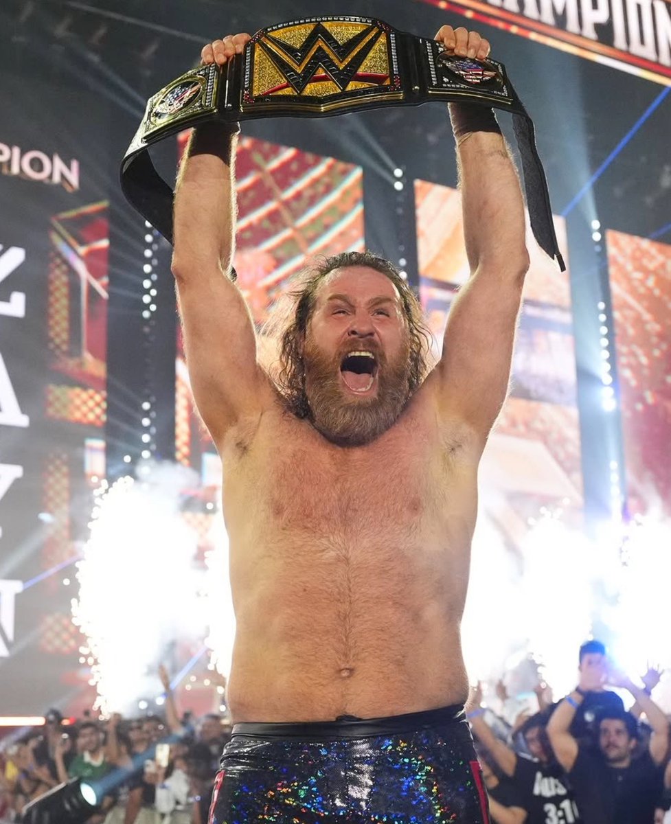 WrestlingWCC's tweet photo. Becky Lynch says she was crying tears of joy for Sami Zayn winning the WWE championship 🏆

“So well deserved!” https://t.co/g7CWVyUIzw