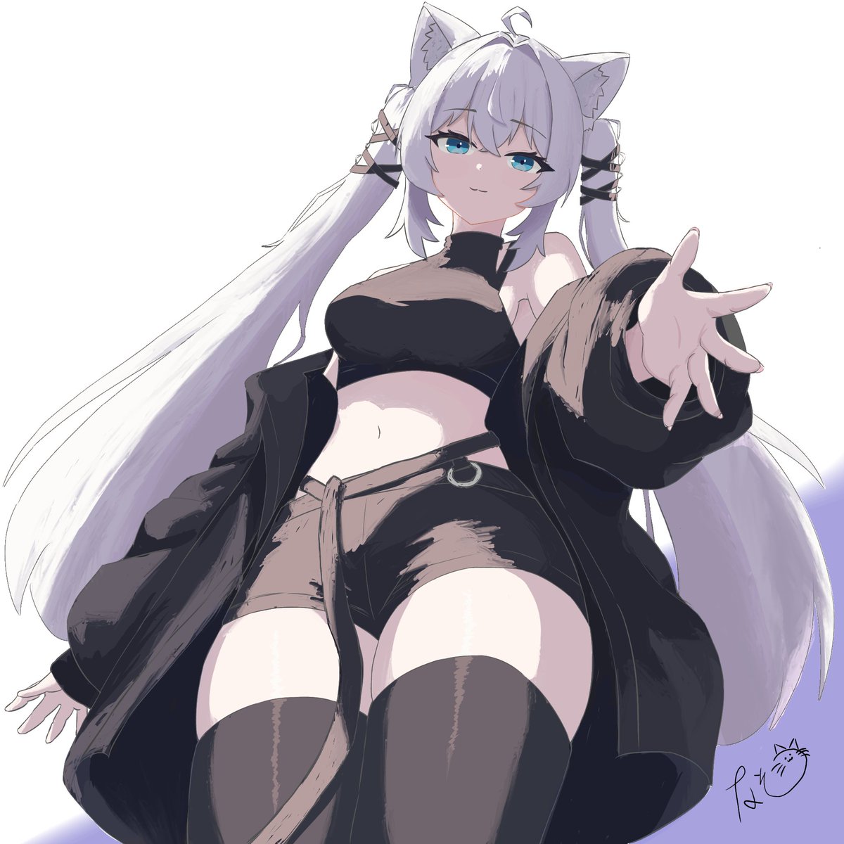 nazo_irasuto's tweet photo. しおちゃん描いたよ！！<3　#sioちゃん #VRC https://t.co/UoENlHUHEa