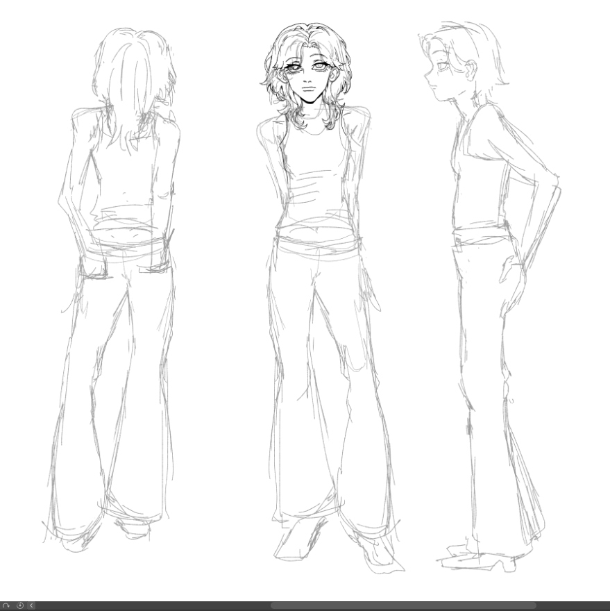 Yuukipuun's tweet photo. turnaround wip https://t.co/WUeCuxVg13