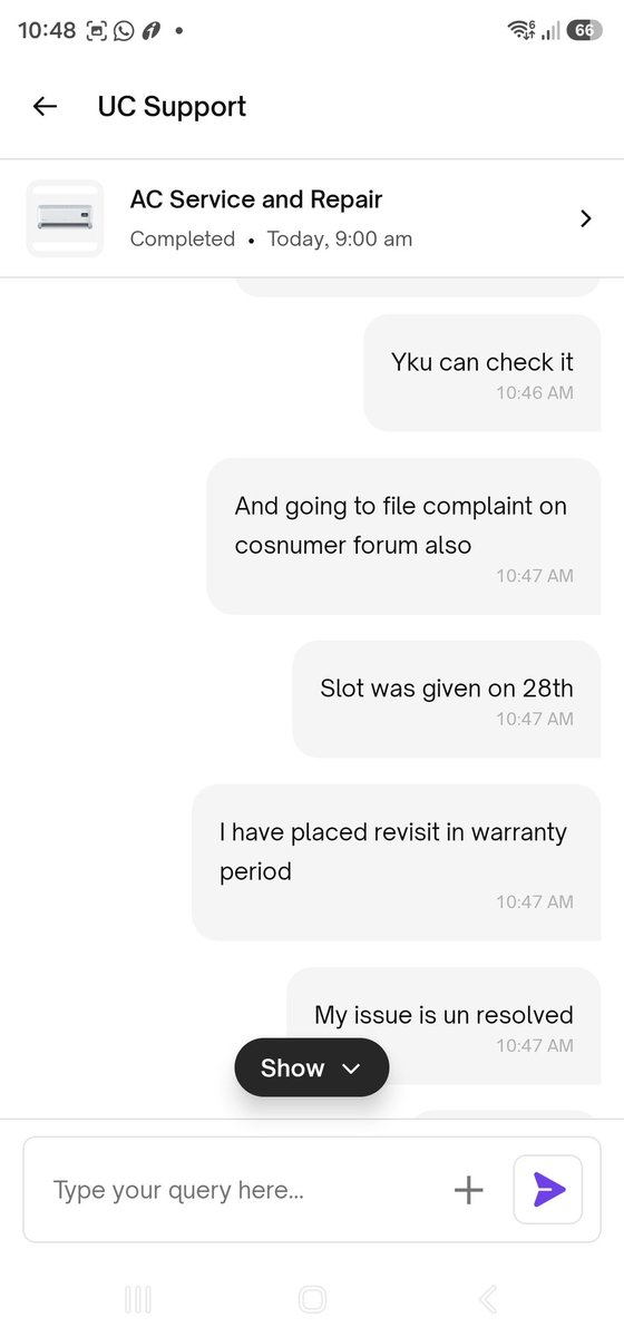 ShivamHDO's tweet photo. Urban company is such a fraud company can listen call  and behaviour as well as response of help center

@urbancompany_UC 
@jagograhakjago 
@ConsumerHelp_ https://t.co/1gqTaJHeWF