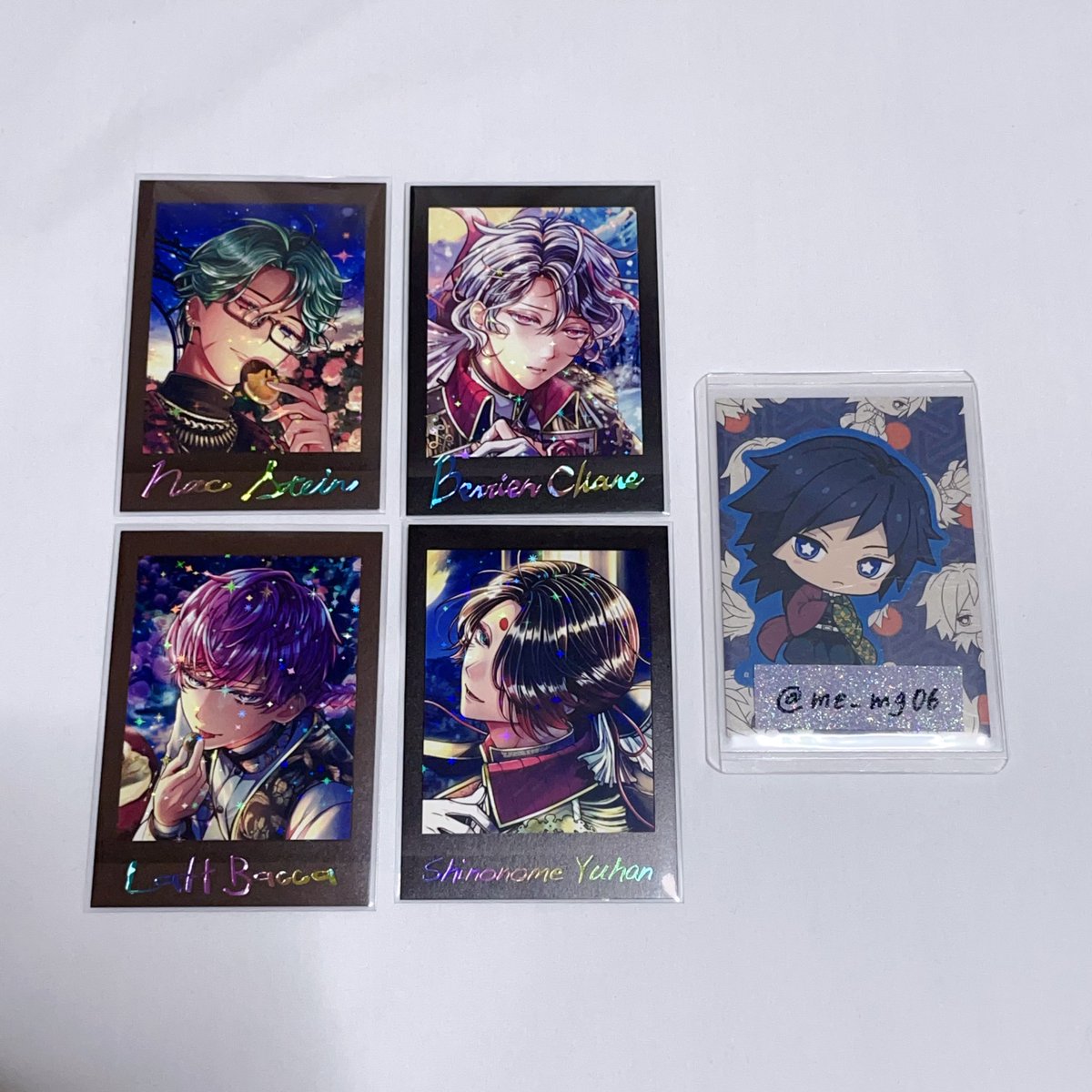 me_mg06's tweet photo. 【交換】悪魔執事と黒い猫 あくねこ ぱしゃこれPREMIUM vol.3

〈譲〉
レア：ナック/ベリアン/ラト/ユーハン
ノーマル：ラムリ/ルカス/ナック/ボスキ/アモン/ハウレス/ロノ/ベリアン/バスティン/フルーレ/ミヤジ/ラト/テディ/ハナマル/ユーハン/シロ

〈求〉 
ベレン＞フェネス
詳細はツリーへ https://t.co/AA6A7FHlS4