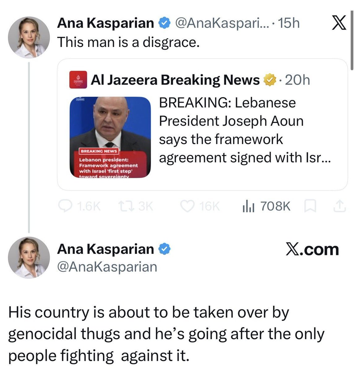 DrEliDavid's tweet photo. Jews and Christian sign an agreement to fight their common enemy: Islamist terrorists.

The meltdown of these self-proclaimed "Christian America-First" frauds is epic! 👇
_ https://t.co/cRUaWAwuOX