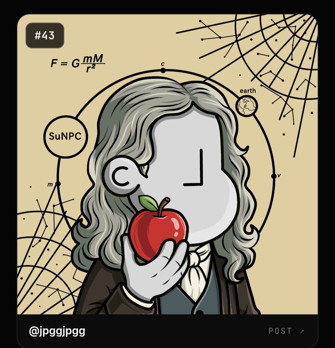 jpggjpgg's tweet photo. found my art on #43
can everyone and the community @npconchain help me to voted this https://t.co/L4xHY4Ihqp
