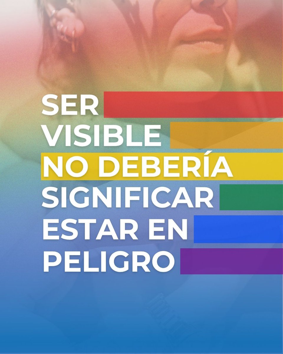 ongrescate's tweet photo. Ser visible no debería significar estar en peligro.

Hoy, Día Internacional del #orgullo, recordamos a las personas LGTBIQ+ migrantes y refugiadas que han tenido que huir para poder vivir con seguridad.

La protección internacional también salva vidas LGTBIQ+.

#refugio #derechoshumanos