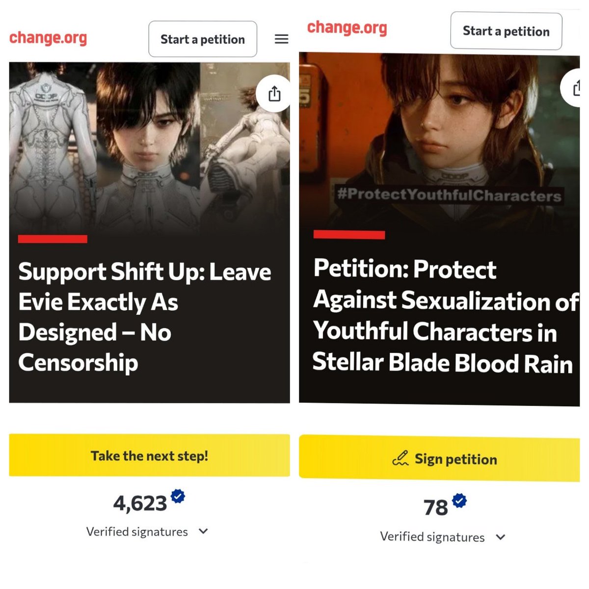 Mikejmg9's tweet photo. @jamm3rd 
Not what They intended, but this is just showing how very few people are against Evie's design.  They might be loud AF, but They are a very small minority who doesn't even play video games. https://t.co/oU7MuVuYOu
