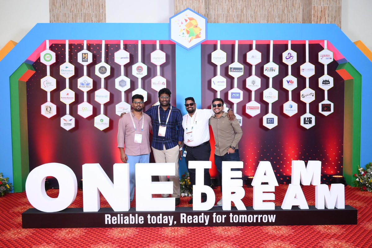 srk_mohit's tweet photo. One Team. One Dream. One Industry. Together, we're raising the standard for events across India.

#IESA #EventIndustry #EventProfessionals #Networking #Collaboration #Innovation #OneTeamOneDream #Events #EventManagement #EvokeMedia @tweetevoke https://t.co/LnJRczTeeQ