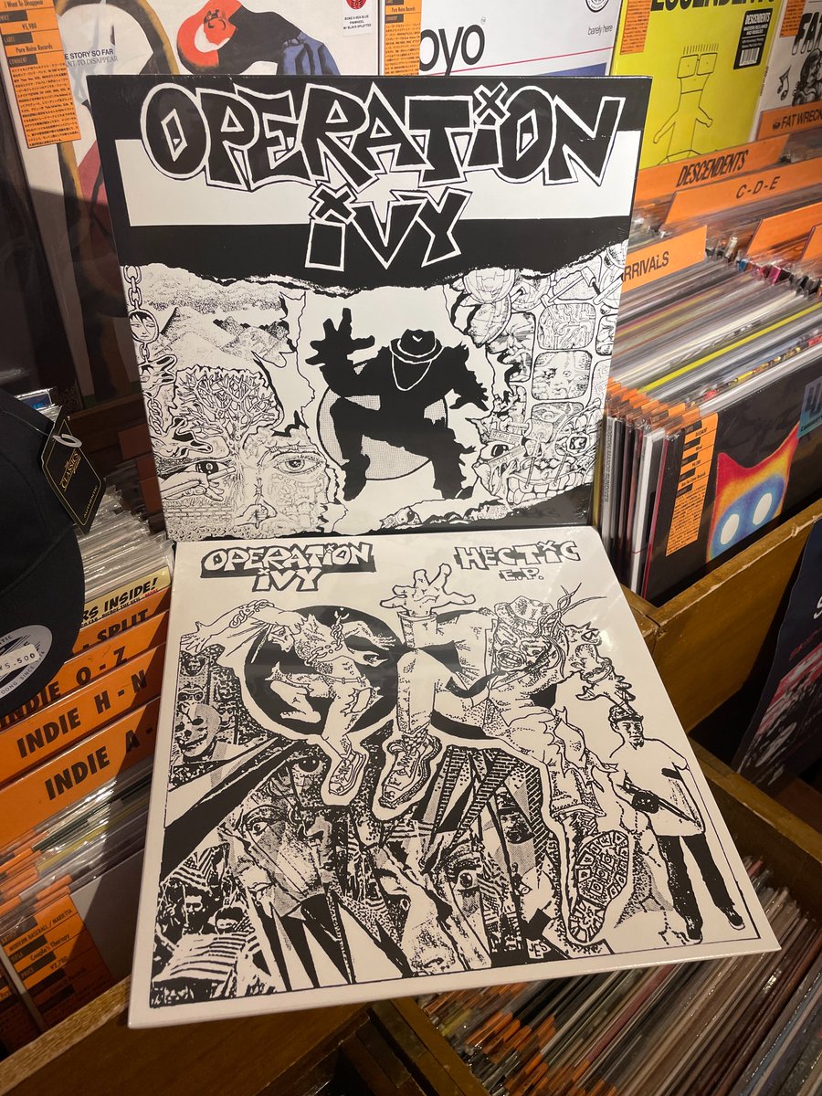 OPERATION IVYの1989年にLookout Recordsからリリースされた唯一のフル