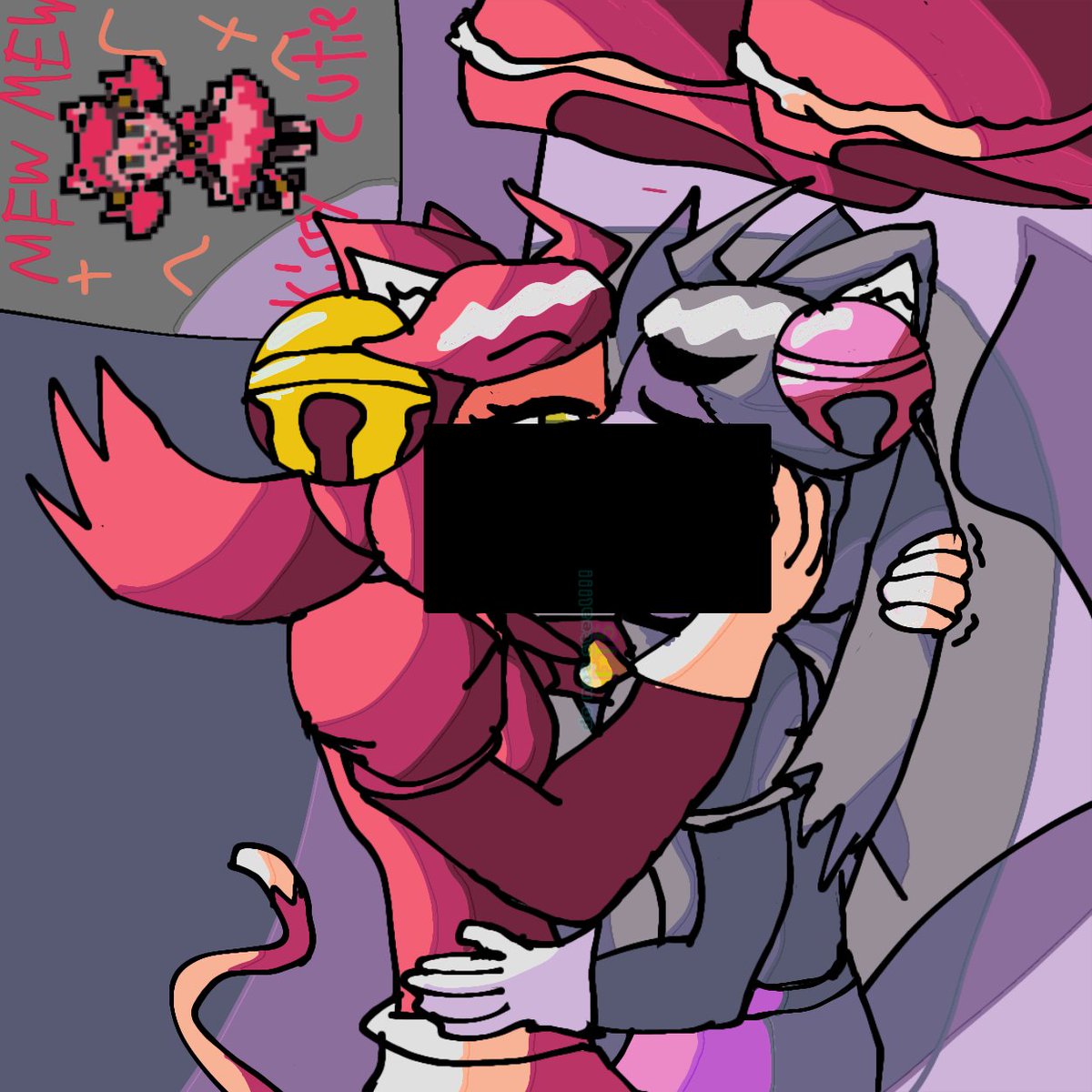 BAlgorithm30343's tweet photo. DELTARUNE SPOILERS 
-
-
-
-
-
-
-
-
-
-
-
-
-
-
-
-
-
-
-
-
-
-
-
-
-
-
SELFCEST YURI #deltarunespoilers #mewmew #madmewmew #deltarune5chapter #deltarune https://t.co/HV8uDxkld9