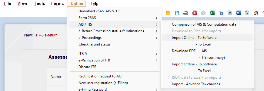 TaxationUpdates's tweet photo. Thanks @WinmanSoftware for this NEW Features in Recent Update

Now you can import data from AIS to Computation Directly, it will help to fetch data from AIS with speed and accuracy. https://t.co/3bFMb2upbU