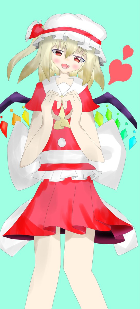 maziosu's tweet photo. ♡フランちゃん
#東方Project #フランドール・スカーレット https://t.co/EApiX35ozg