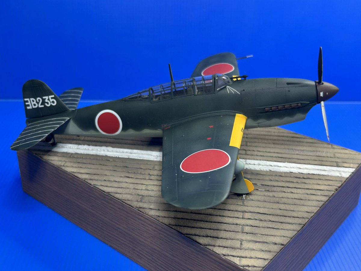 1568kawamura's tweet photo. Fine molds 1/48 彗星1-1型完成です。 https://t.co/1VOl8GBYz0