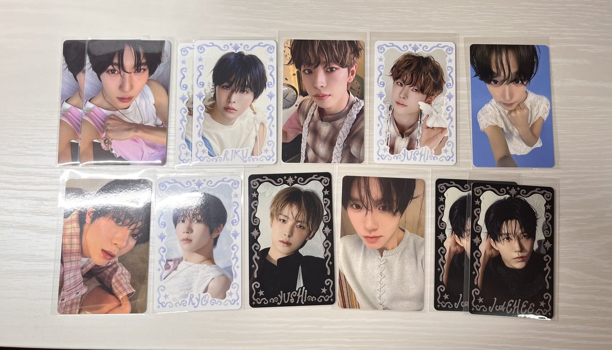 _Cinderella_ty's tweet photo. NCT WISH NCTWISH トレカ Ode to Love popup MD 交換 ウィシ うぃし ラントレ

【譲】 シオン リク ユウシ  ジェヒ リョウ

【求】 同種♡サクヤ シオン

(スペシャルはn:1可です🙆‍♀️)
郵送での交換希望📮
お気軽にお声掛けください🍀 https://t.co/r6V1VmFwVB