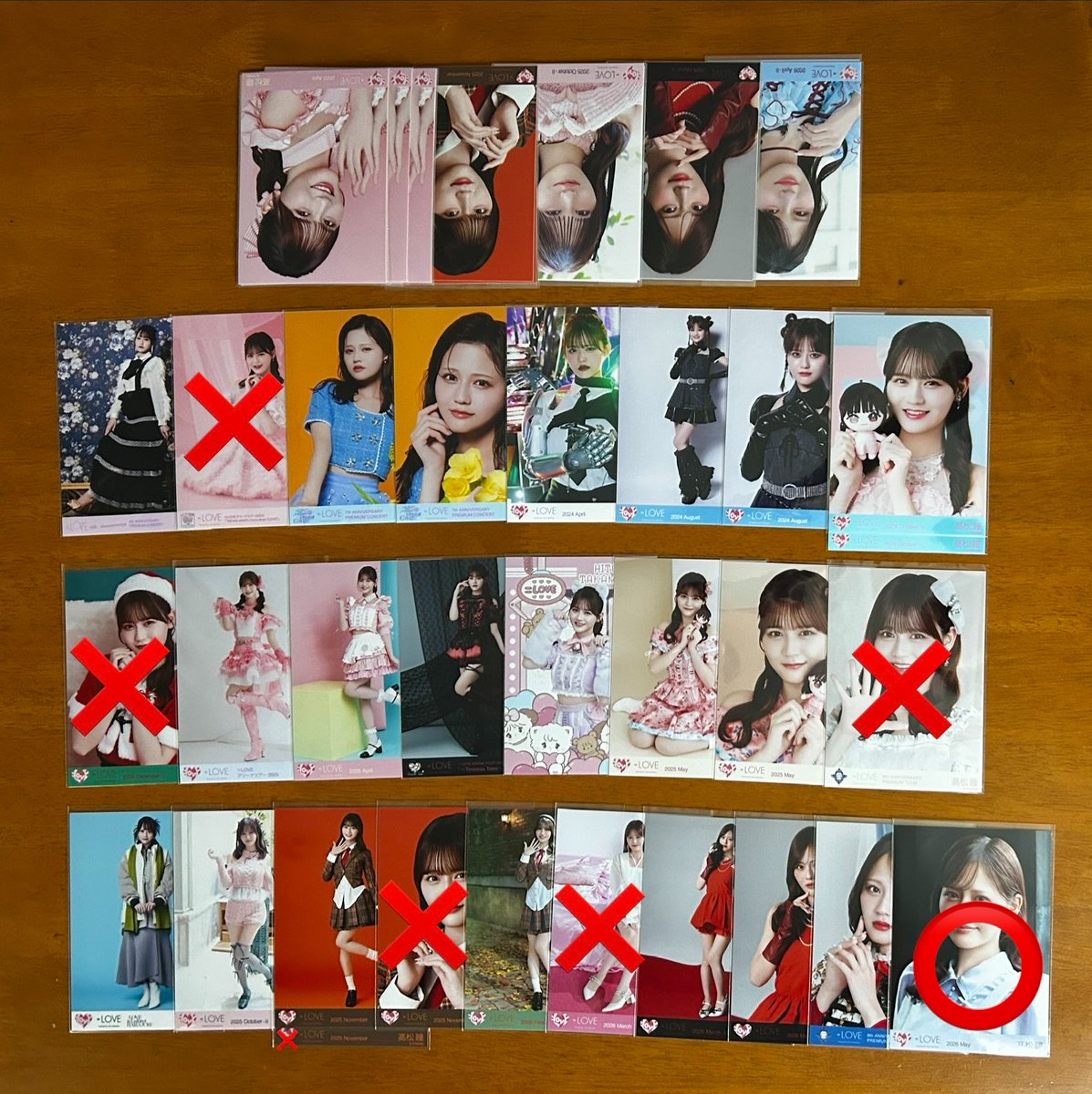 notequalmehtm's tweet photo. @coco__rad0705 お声がけありがとうございます。
画像お借りしてこちらの佐々木と髙松2点求めてます。
後日の現地トレは可能でしょうか。 https://t.co/q7wxMk7A5y