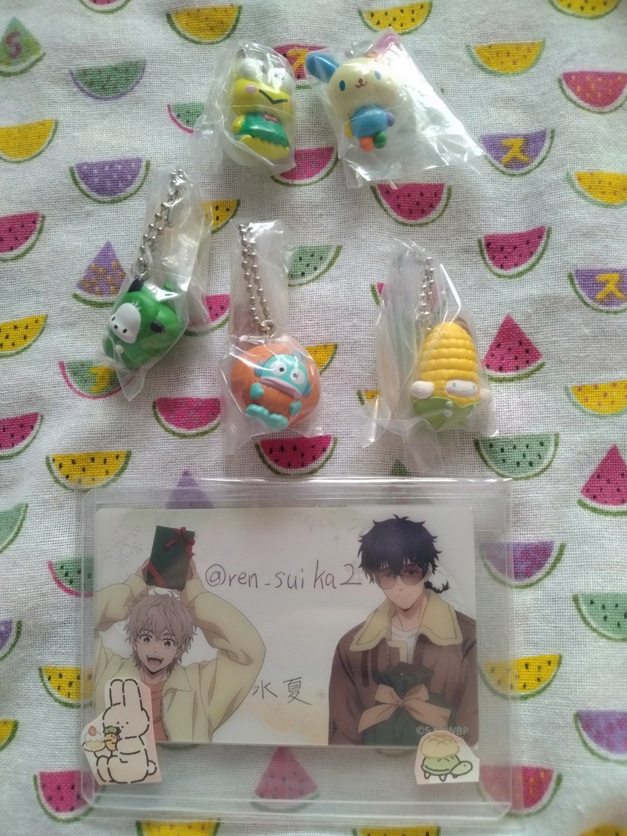 ren_suika2's tweet photo. サンリオ めじるしアクセサリー
ベジタブルビスケット チャーム

【譲】
めじるし→けろけろけろっぴ、ウサハナ
チャーム→ポチャッコ、ハンギョドン、シナモロール

【求】各300円+送料

チャーム合わせてのお取引希望
検索からでもお気軽によろしくお願いします。 https://t.co/Q1spORDGcz