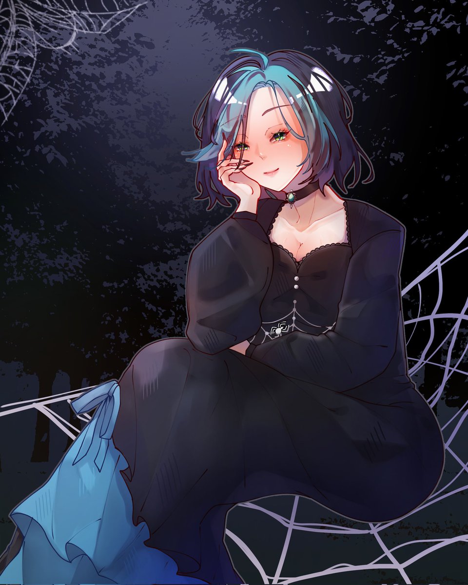 shintapuss04's tweet photo. Commission for @aranepurnama dia, requested by @PyotrMk4! Sending you all the support for your streams, good luck! 🎮🖤

#PurnamArt #ArtCommission https://t.co/BNNCZiBiri