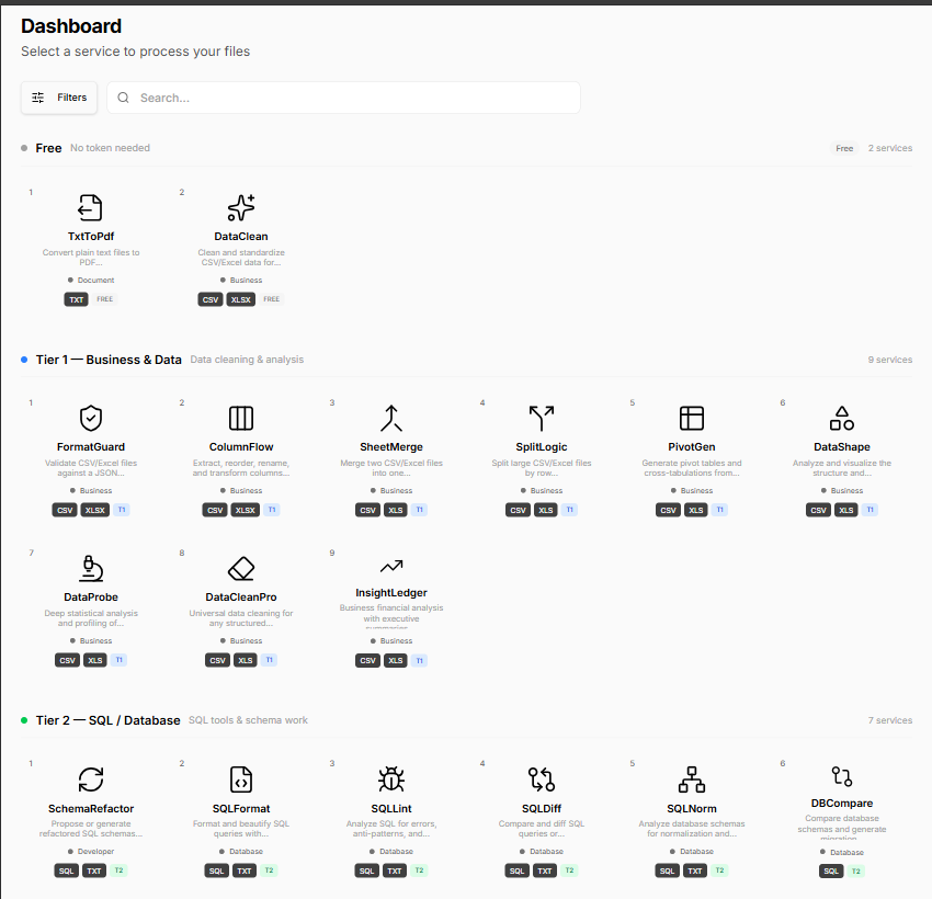 devvora08's tweet photo. Excited to share my app - Filehubs !
Link - https://t.co/hYmD1FImTm
Offering 30 extensive tools covering PDFs, CSVs, Excel Sheets, SQL files. 
Provides - Data cleaning, formatting, merging, etc. 

Follow the thread 🧵: https://t.co/ybbIijTPSy