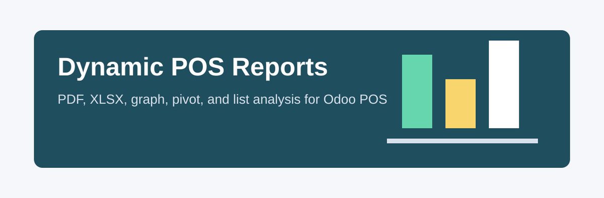 imbipul9's tweet photo. Odoo POS Dynamic Reports generates all POS related reports in one view.

https://t.co/7xyRrJpYDe https://t.co/Iut5Yn42Qr
