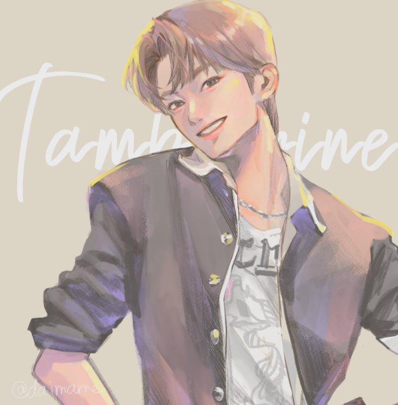 daimame1219's tweet photo. 初カイウェン✏️から一年記念Tambourine https://t.co/S0wFlRoHMh