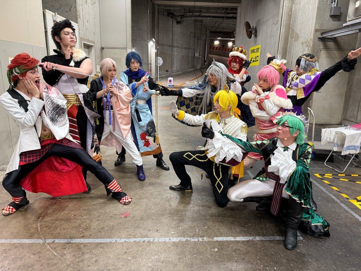 sato_jun45's tweet photo. 「LIVE!!!!!!アイ★チュウ〜étoile éternelle〜」

2日目マチネご来場、ご視聴頂きありがとうございました！

千秋楽になります。
全力で楽しんで
盛り上がっていきましょう✨️

GrandMaster
ArSと天上天下

 #舞台アイチュウ
 #アイチュウ https://t.co/CVrL8lsiIJ