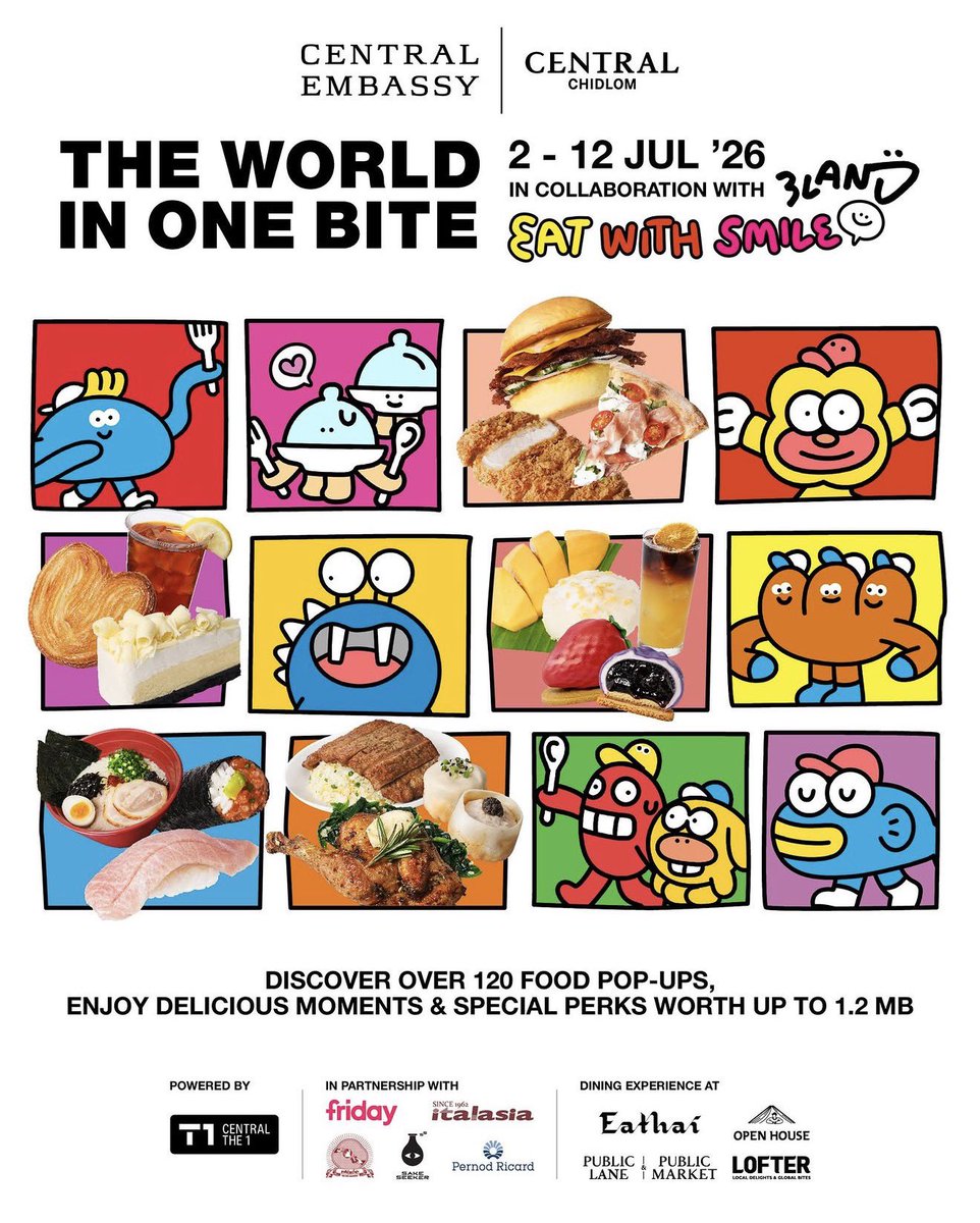 Donchaab's tweet photo. DonChaab บุก Central Embassy 📍🍌✨🍼

🗓️2-12 July
🕙10.30-21.30

มาเจอกันเยอะๆนะฮับบบ มีอะไรอร่อยๆ รอเพียบเบยย 💛💜

#DonChaabDIY #MakeYourOwnTaste https://t.co/smM2Mv1FZt