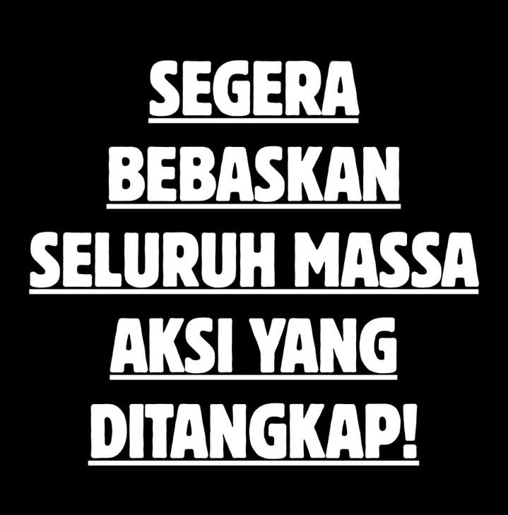 BerhakProtes's tweet photo. JADWAL SIDANG TAHANAN POLITIK Senin-Selasa (29-30 Juni 2026)

Puluhan orang kembali ditangkap dalam aksi #IndonesiaSekarat di Surabaya. Salah satu tuntutan aksi tersebut adalah pembebasan seluruh tahanan politik.

Tuntut pembebasan seluruh kawan kita! https://t.co/aFSNtzr39T