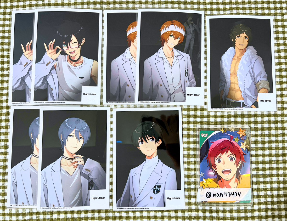 nan73434's tweet photo. 【交換/譲渡】アイドルマスターSideM FiFS展 EXTRA トレーディングステージフォト
【譲】四季 春名 道流 夏来 旬
【求】翼 or定価（+送料）

衣装展12.19日の手渡しか郵送どちらでも。
検索からもお気軽にお声がけください。 https://t.co/kraOSe1cl3