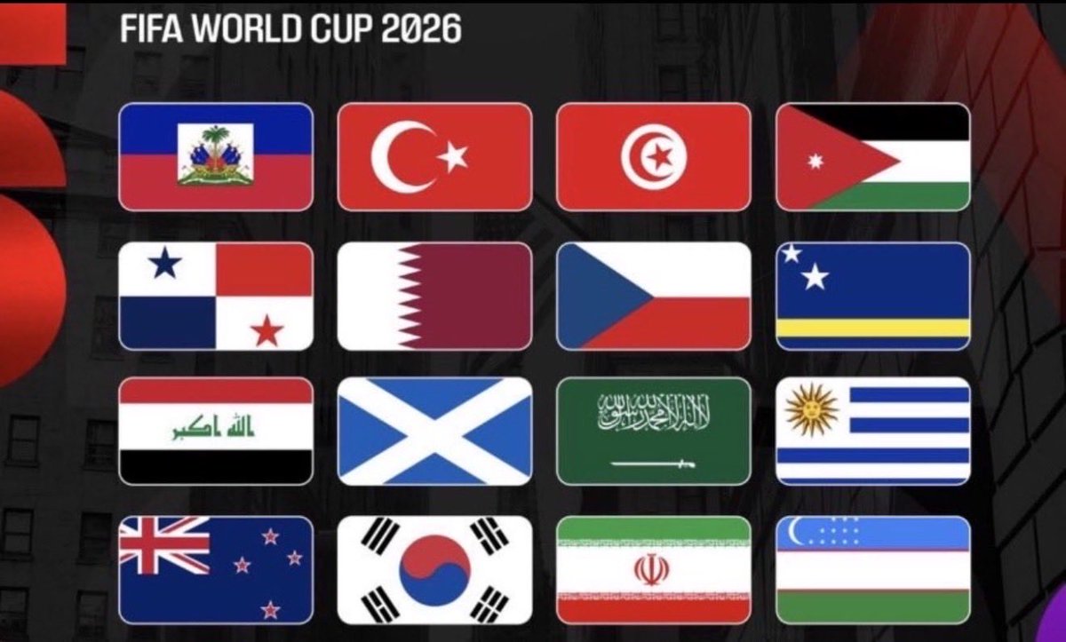 Maad's tweet photo. المنتخبات المغادرة من #كأس_العالم2026 https://t.co/qomKpf7QRG