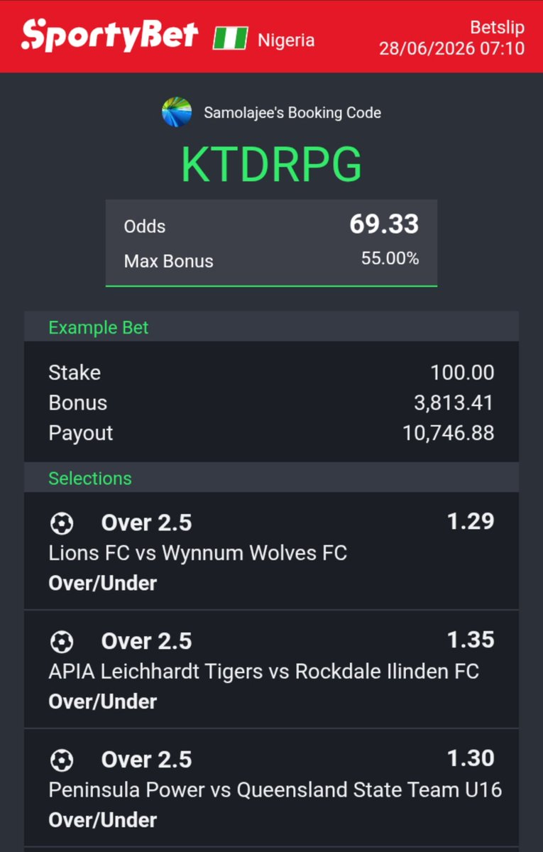 samolajee's tweet photo. 🟢🟢🟢 GOALS LOADING… 🟢🟢🟢
             ⚽ Over 2.5 Goals
                      
69+ odds - KTDRPG✅

Join 👉 https://t.co/h6KumWsmS2

🗣 Goals Must Drop ⚽🔥 https://t.co/LpDBaNlCL1