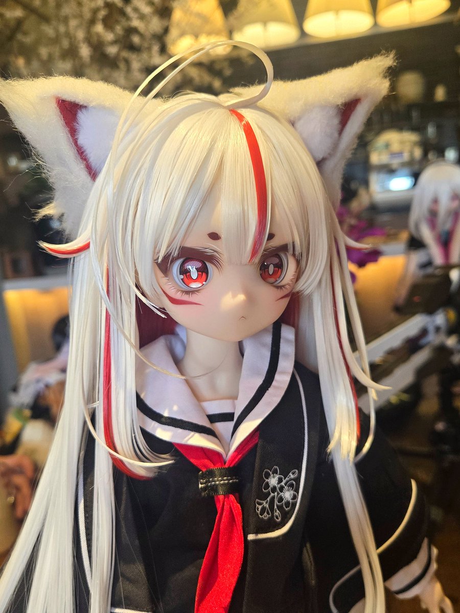 zvE5Nyrdq1qVCKH's tweet photo. 朔夜の日常ヘア、完成!仕上がりに大満足です。
ポイントはこの可愛いアホ毛。やっぱりこの感じ、 すごく好きです。
#mdd #うちのこかわいい #うちの狐かわいい #MDDはいい https://t.co/eT3lXt22Ae
