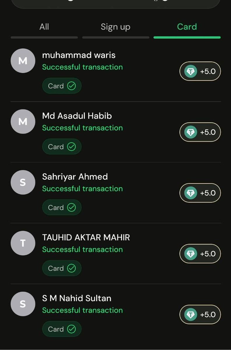 airdrop_testing's tweet photo. 📢 instant $10 Visa Card + $1.2 $USDT Per Referral ( for all Users FCFS ) 💸 

How to claim your FREE Visa Card 👇

🔗 https://t.co/9TQzFiUlDu

⚠️  invite Code Required 👉 125211

– Create an account with Email or Google
– Fill in your details (same as your ID)
– Enter the referral code 👉 125211
– Enter your WhatsApp number
– Verify the OTP sent to WhatsApp

After creating your account:
– Go to the Card section
– Complete KYC using your National ID or Passport
– Wait for KYC approval
– Claim your Visa Card

 promo code to claim the card FREE:
Promo Code 👉 SPACEX

After your KYC is approved and you claim the card:
– You'll receive your own referral code
– Earn $1.2 for every successful referral.