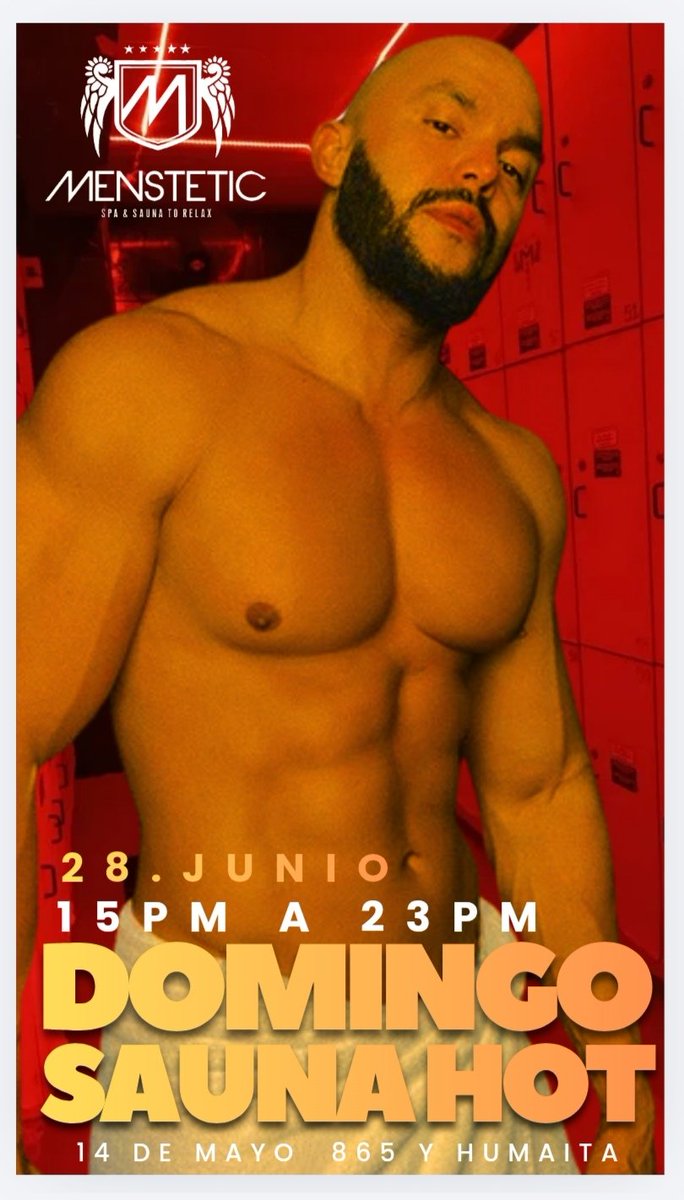 menstetic_sauna's tweet photo. Hoy estámos con clima ideal 
Te esperamos desde las 15h y hasta las 23h 
Dale RT a esta publicación y comenta para ganarte Free Pass https://t.co/J84vuPbV9I
