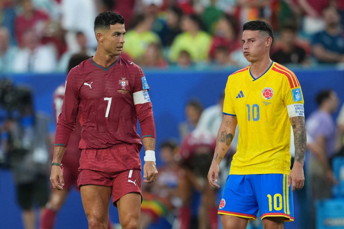 🚨 JAMES RODRIGUEZ 🇨🇴 REND HOMMAGE À CRISTIANO RONALDO 🇵🇹 ! 🤩🥹 « Cristiano est un modèle. Quand je suis arrivé au Real Madrid, il a été l'une des premières personnes à