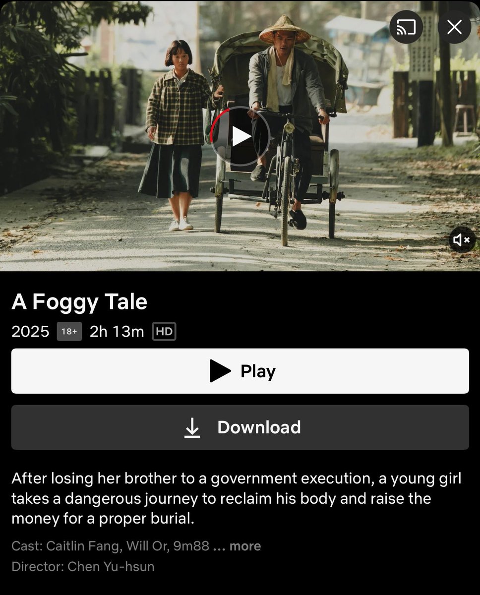 TarizSolis's tweet photo. Ada dua film Taiwan bagus yg barusan masuk Netflix.

Yg satu coming of age lucu &amp; pilu yg memotret kehidupan warga miskin semasa White Terror yg mencekam, sementara satunya drama keluarga mengharukan tentang hari pernikahan seorang pria yg dikacaukan ortunya yg banyak mau. https://t.co/dBhJFdslgW