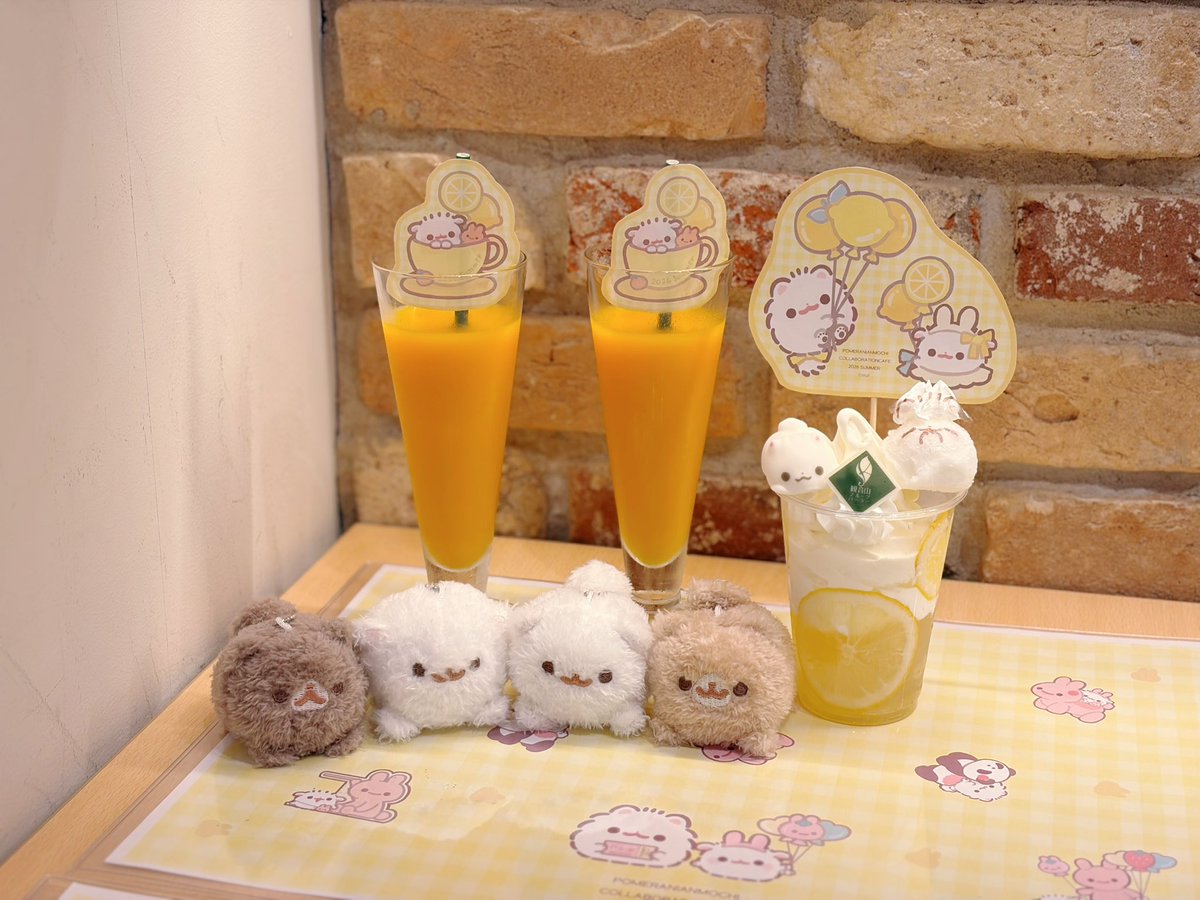 ポメもちさん原画展とコラボカフェ🐾 今年はミニミニ原画きなこさん