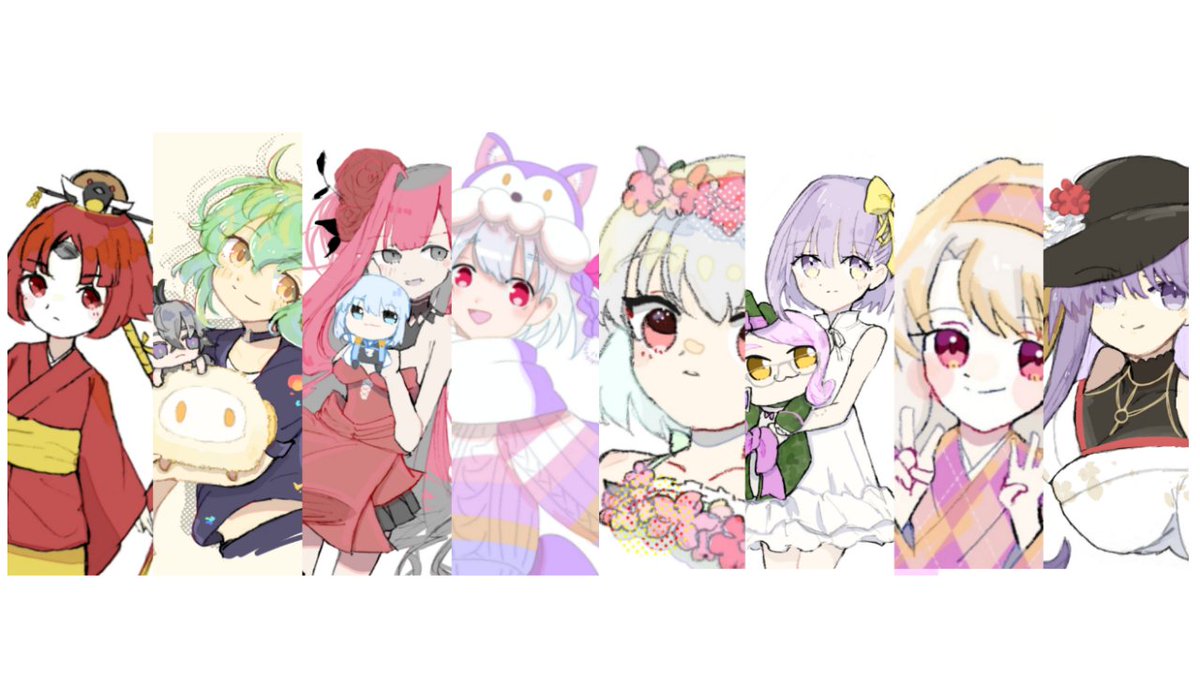 sakura_song__'s tweet photo. 次回のイベントボーナス鯖の子達🌸 https://t.co/TfGFhMSdds
