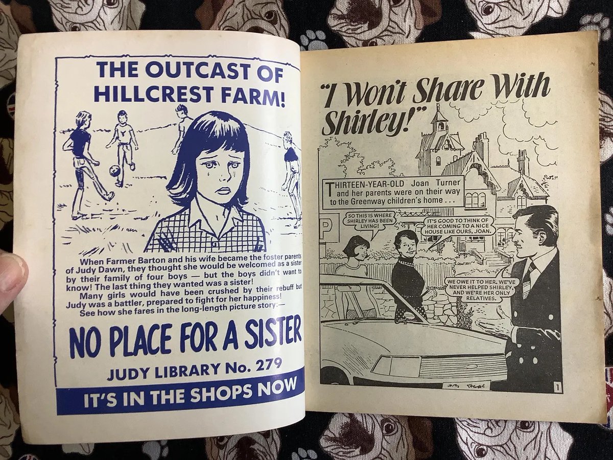 WatsonsVintage's tweet photo. A Fun, Nostalgic #giftforher Rare Vintage 1986 ‘Bunty' Picture Story Library For Girls Mini Comic No. 279 Comic Strip Story  Fun Nostalgic Retro 40th Birthday Gift &amp; Tag https://t.co/jPEwzRkNTz via @Etsy #VintageComics #Bunty #1986Gift #80snostalgia #RetroGift #Shirley https://t.co/snwYxlTqTP